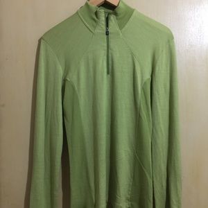 Smartwool 1/4 Zip Pullover Sweater base layer thumb holes